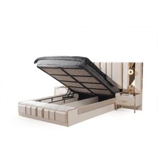 Alyans %100 Mdf Şömineli Yatak Odası Takımı
