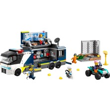 LEGO City Polis Mobil Suç Laboratuvarı Kamyonu 60418-7 Yaş ve Üstü (674 Parça)