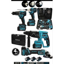 Şarjlı Dörtlü Set