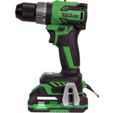 Haispro RB-DB2101 Profesyonel 21 V 2.0 Ah Çift Akülü Vidalama Matkap