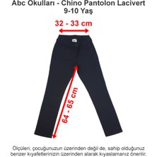 Abc Okulları Chino Pantolon Lacivert 9-10 Yaş
