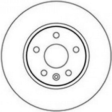 Fren Diski Ön 5 Bijon 276 mm Opel Astra J 1.4 09-15, Astra J 1.6 09-15, Astra J 1.3 Cdti 09-15, Astra J 1.7 Cdti 11-15, Astra J Gtc 1.6 11 - Dpmah