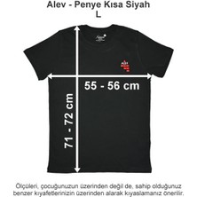 Alev Okulları Penye Kısa Siyah L