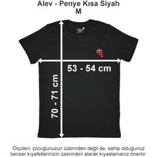 Alev Okulları Penye Kısa Siyah M