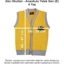 Abc Okulları Anaokulu Yelek Sarı (E) 4 Yaş