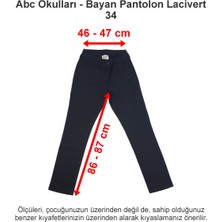 Abc Okulları Bayan Pantolon Lacivert 34