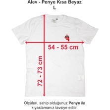 Alev Okulları Penye Kısa Beyaz L