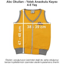 Abc Okulları Yelek Anaokulu Kayısı 4-5 Yaş