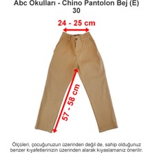 Abc Okulları Chino Pantolon Bej (E) 30