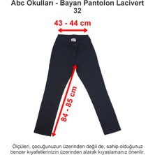 Abc Okulları Bayan Pantolon Lacivert 32