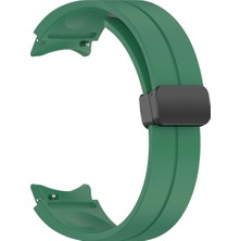 Galaxy Watch 4 Classic 42MM Uyumlu Krd-84 Uyumlu Kordon Tstk - Yeşil