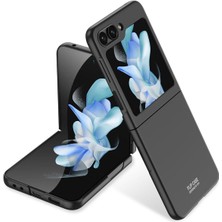 Samsung Galaxy Z Flip 5 Uyumlu Sert Kıpta Kapak Kılıf Siyah