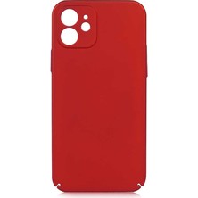 iPhone 12 Uyumlu Tstk Kapp Kapak-Kırmızı
