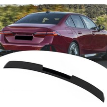 Bmw G60 Cam Üstü Spoiler Yarasa Model Siyah Boyalı Plastik 2024+
