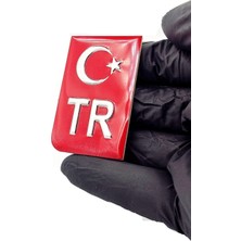 Plaka Tr Motosiklet Için Tasarlanmış Alüminyum Malzeme Motor Plaka Tr Sticker