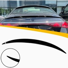 Mercedes W214 Amg Bagaj Üstü Spoiler Siyah Boyalı Plastik 2024+