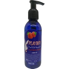 Playboy Pure Edible Çilekli Masaj Yağı Aromalı 120 ml Masaj Yağı 120 ml Pure Edible Massage Oil Strawberry Flavored Massage Oil