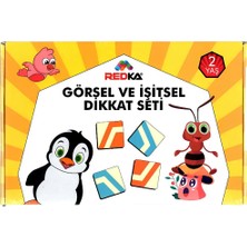 Redka Görsel ve Işitsel Dikkat Seti 2 Yaş