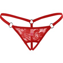 Mulvxbrf BRF02  Ağı Açık Dantelli Büyük Beden  G String (Mulvix)