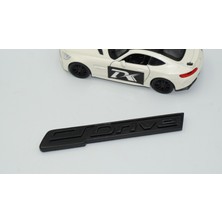 Dk Tuning Edrive Bagaj Mat Siyah 11CM Yeni Nesil Yazı Bmw Ile Uyumlu