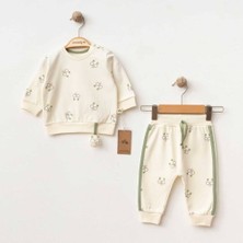 %100 Pamuklu Bear Hugs Sport 2 Li Takım