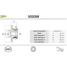 Ön Teker Poryasi Astra K 15 22 Dpmah