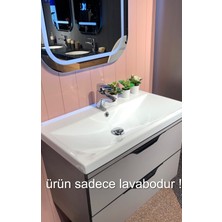 Turkuaz Seramik Cerastyle Elite 70 cm Etajerli Lavabo