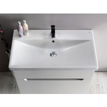 Turkuaz Seramik Cerastyle Elite 70 cm Etajerli Lavabo
