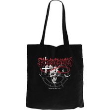 Possessed Shadowcult Siyah Kanvas Bez Çanta