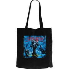 Suffacation Breeding The Spawn Siyah Kanvas Bez Çanta