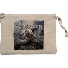 Sabaton The War To End All Wars Krem Clutch Astarlı Cüzdan / El Çantası