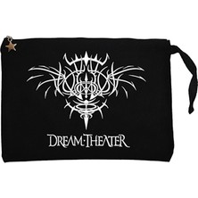 Dream Theater Figure Siyah Clutch Astarlı Cüzdan / El Çantası