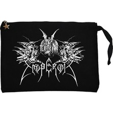 Emperor Devil Kingdom Siyah Clutch Astarlı Cüzdan / El Çantası