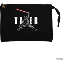 Air Vader Siyah Clutch Astarlı Cüzdan / El Çantası