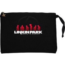 Linkin Park Minutes To Midnight Siyah Clutch Astarlı Cüzdan / El Çantası