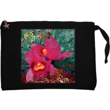 Opeth Sorceress Siyah Clutch Astarlı Cüzdan / El Çantası