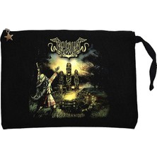 Arkona Ot Serdtsa K Nebu Siyah Clutch Astarlı Cüzdan / El Çantası