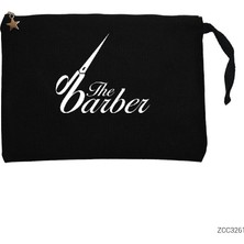 The Barber Siyah Clutch Astarlı Cüzdan / El Çantası