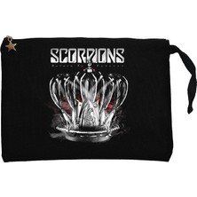 Scorpions Return To Forever Siyah Clutch Astarlı Cüzdan / El Çantası