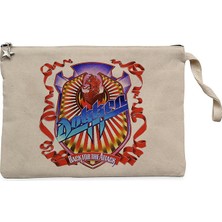 Dokken Back For The Attack Krem Clutch Astarlı Cüzdan / El Çantası