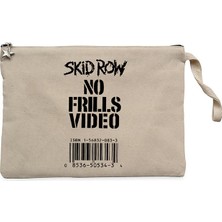 Skid Row No Frills Video Krem Clutch Astarlı Cüzdan / El Çantası