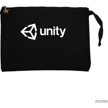 Unity Siyah Clutch Astarlı Cüzdan / El Çantası