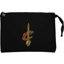 Clevaland Cavaliars Sword Siyah Clutch Astarlı Cüzdan / El Çantası