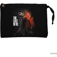 The Last Of Us Fire Siyah Clutch Astarlı Cüzdan / El Çantası