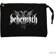 Behemoth Group Siyah Clutch Astarlı Cüzdan / El Çantası
