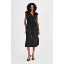 Alexandergardı V Yaka Kolsuz ELBİSE(B24-24500)