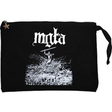Mgla Age Of Excuse Siyah Clutch Astarlı Cüzdan / El Çantası