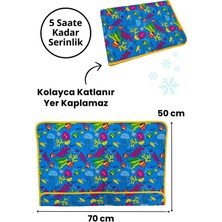 Havhav Serinletici Köpek Minderi 70×50 CM - 2 Jel Dahil Su Geçirmez ve Katlanabilir Kumaş