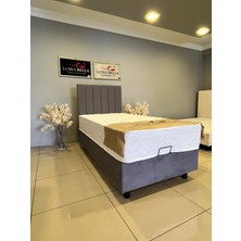 Lunna Bella Aycha Set (Baza-Başlık-Yatak Dahil) Tek Kişilik