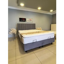 Lunna Bella Aycha Set (Baza-Başlık-Yatak Dahil) Çift Kişilik